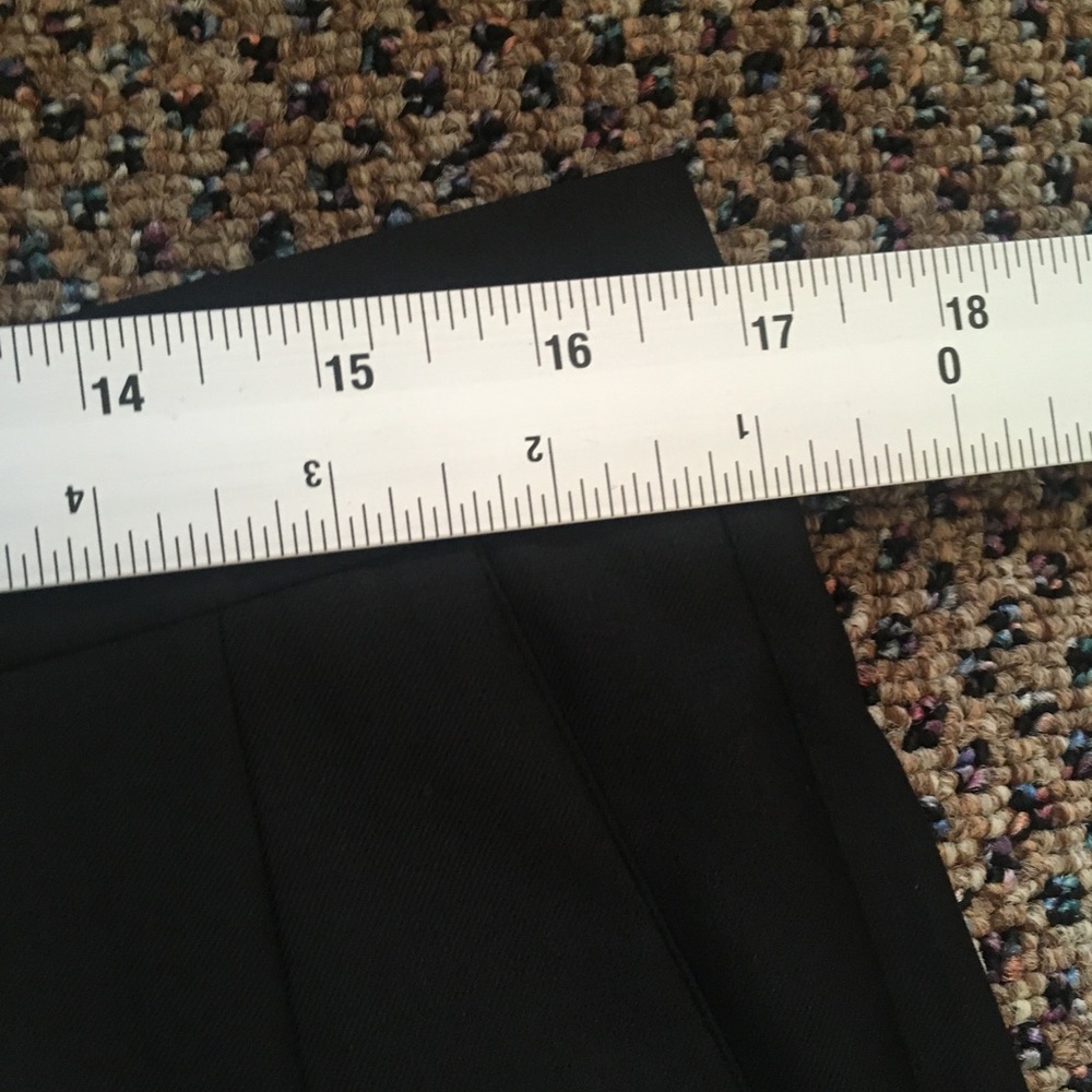 Zanella platinum pants black 34 loro piana tasmanian new nwt Italy super 120s 08 - Picture 6 of 10